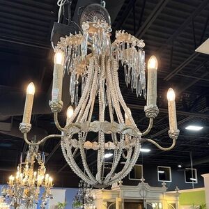 Silverleaf chandelier